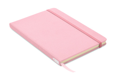 Logo trade promotional gifts picture of: A5 RPET notebook 80 lined