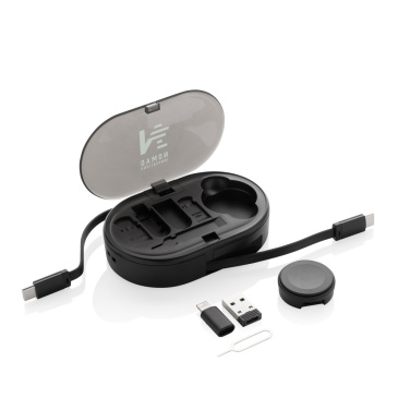 Logo trade business gift photo of: Chargevix RCS rplastic Multi-functional 60W charging set