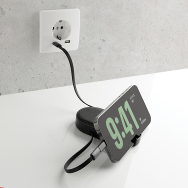 Logotrade corporate gift image of: Chargevix RCS rplastic Multi-functional 60W charging set