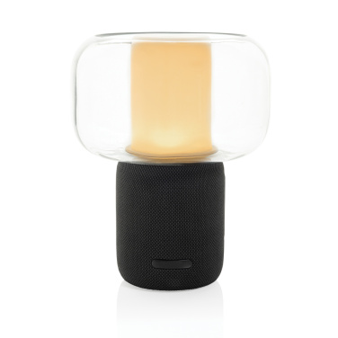 Logo trade corporate gift photo of: Lux RCS recycled plastic 10W speaker lamp
