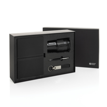 Logotrade promotional giveaways photo of: Swiss Peak RCS certified deluxe business gift set w/ tumbler