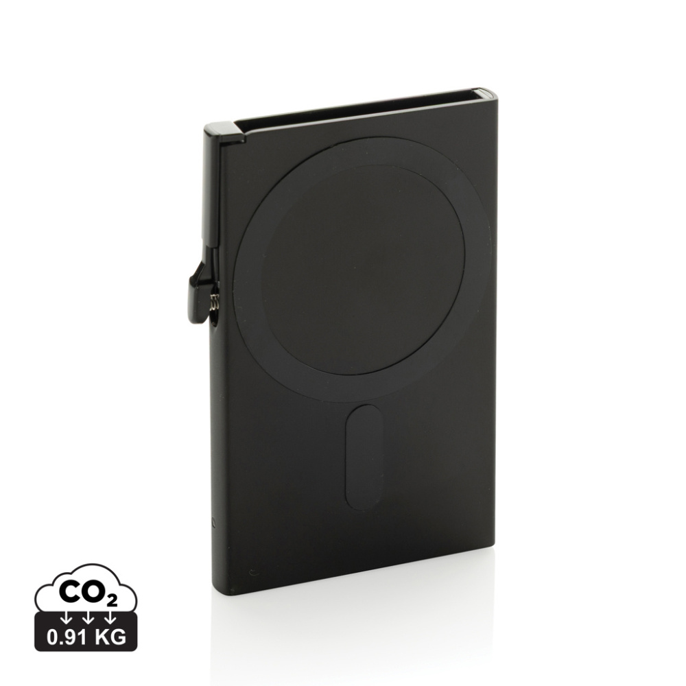 Logotrade promotional item image of: Standard aluminium RFID magnetic phone cardholder
