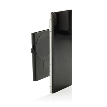 Logo trade promotional items image of: Standard aluminium RFID magnetic phone cardholder