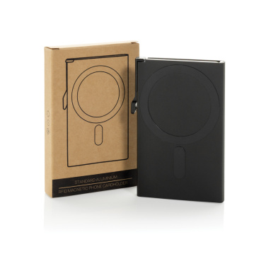 Logotrade promotional merchandise image of: Standard aluminium RFID magnetic phone cardholder