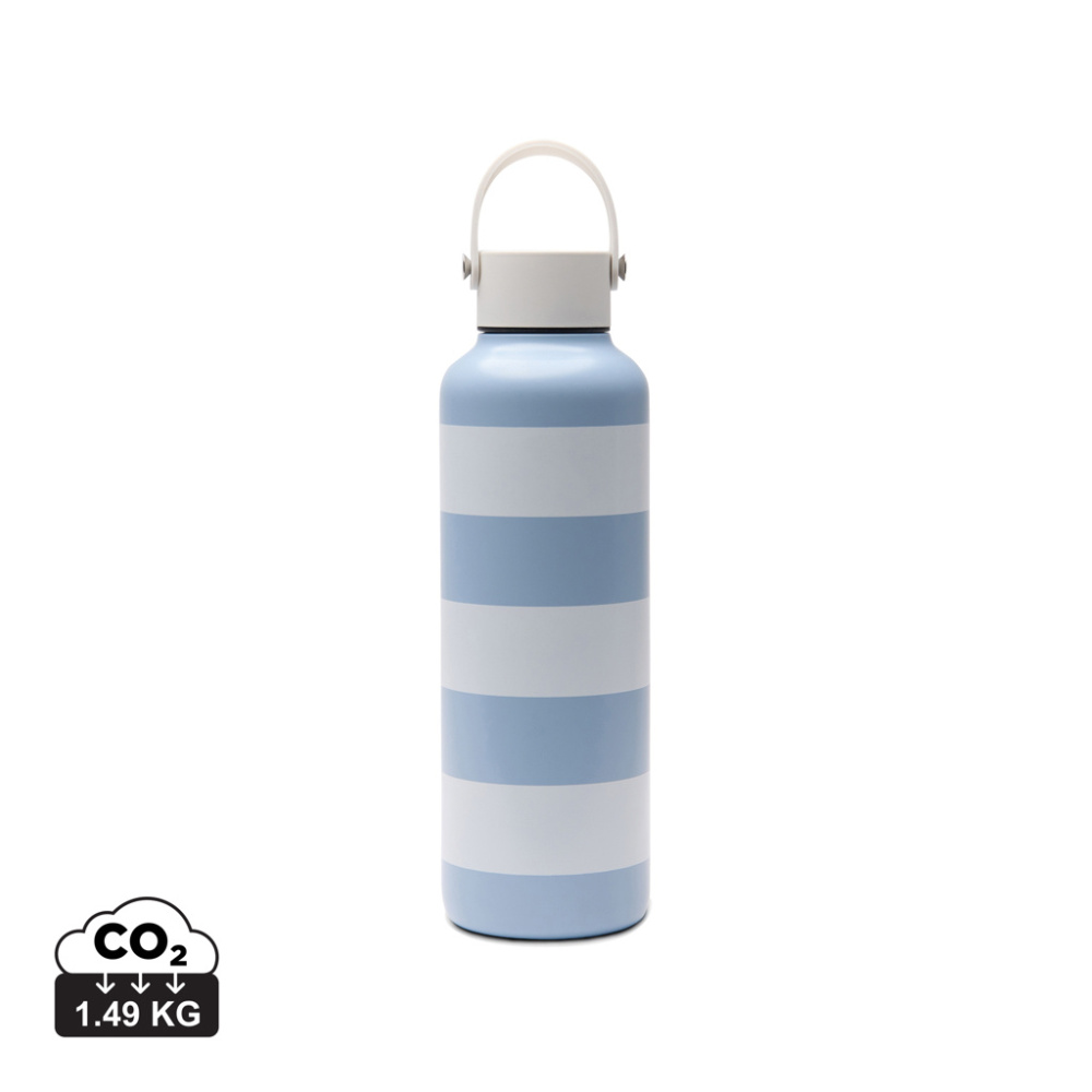 Logo trade corporate gifts image of: VINGA Lagoa RCS SS bottle 600 ML