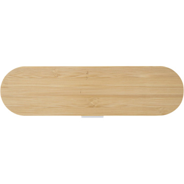 Logotrade business gift image of: Runa cutlery set with bamboo lid