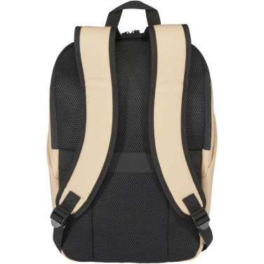 Logo trade promotional gifts picture of: Resi Plus 15" GRS recycled anti-theft backpack 18L