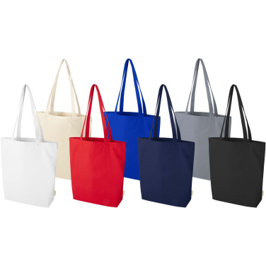Logotrade corporate gift image of: Odisha 270 g/m² OCS organic tote bag 10L