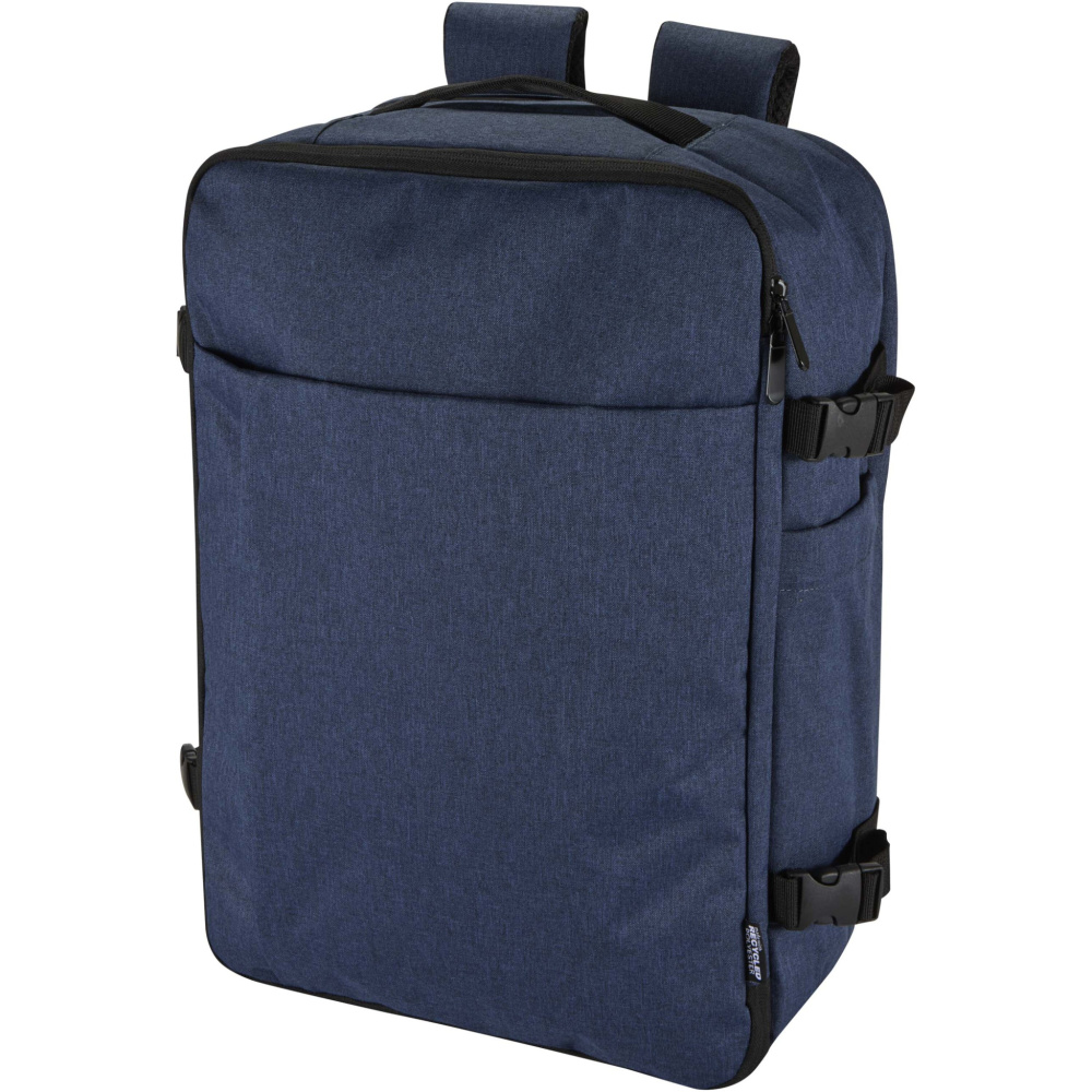 Logotrade promotional products photo of: Libra 17" GRS recycled carry-on backpack 25L