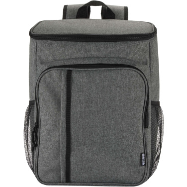 Logo trade advertising products picture of: Tundra GRS recycled picnic cooler backpack with cutlery set 20L