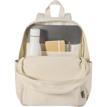 Logotrade business gift image of: Recanvas 15.6” GRS recycled city backpack 16L
