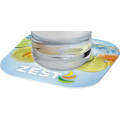 Lumin square coaster, White