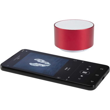 Logo trade promotional giveaway photo of: Ankaa 3W recycled aluminium wireless Bluetooth® speaker