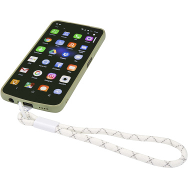 Logotrade promotional item image of: Arich recycled plastic smartphone wristband