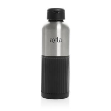 Logo trade business gifts image of: Ripple RCS R-steel leakproof water bottle with handle 750ML