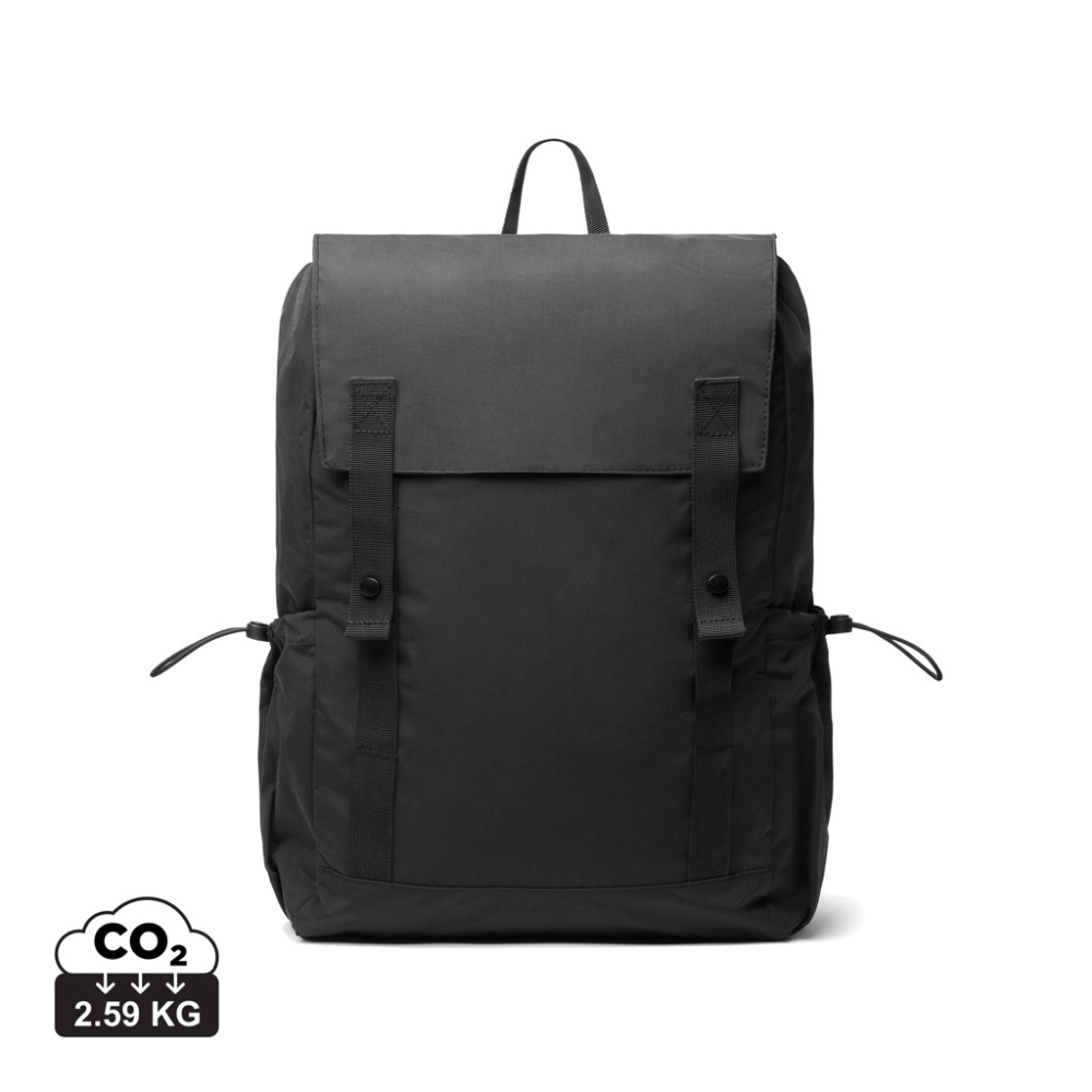 Logo trade promotional item photo of: KENTO URBAN RCS recycled nylon Everyday Backpack