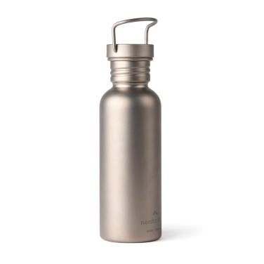Logotrade promotional item image of: Nordic Drift Trail Ultra Light Titanium 600ml Water Bottle