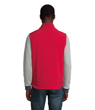 Logotrade promotional item picture of: RACE BW MEN SOFTSHELL