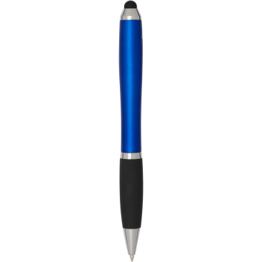 Logotrade promotional merchandise image of: Nash RCS recycled plastic stylus ballpoint pen (black ink)