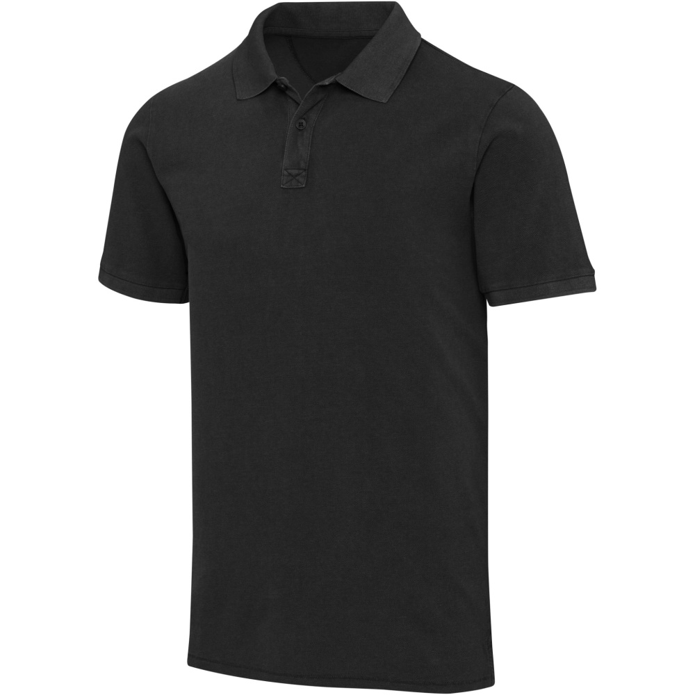 Logo trade business gifts image of: Calgary 200 g/m2 washed men's polo