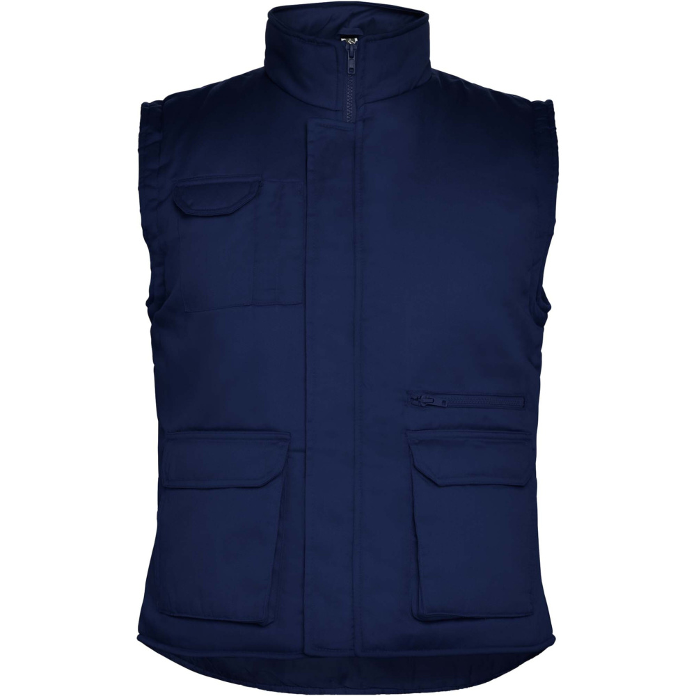 Logo trade promotional merchandise picture of: Amanzor multi-purpose workwear bodywarmer with high neck