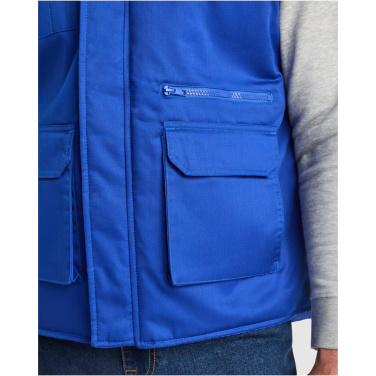 Logo trade promotional merchandise photo of: Amanzor multi-purpose workwear bodywarmer with high neck