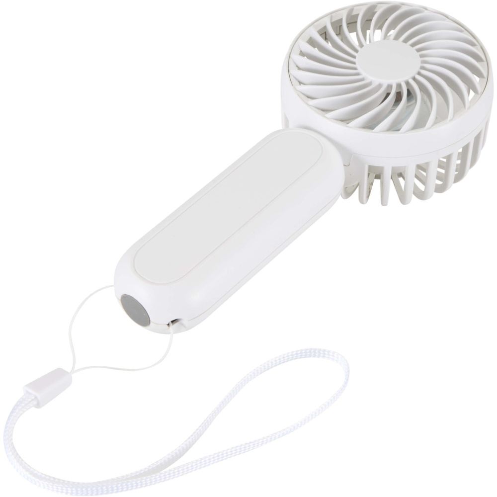 Logotrade promotional giveaway image of: Aervia recycled plastic portable fan