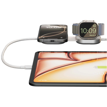Logotrade business gift image of: Zens Pro 3 140W USB-C 3-in-1 charging cable
