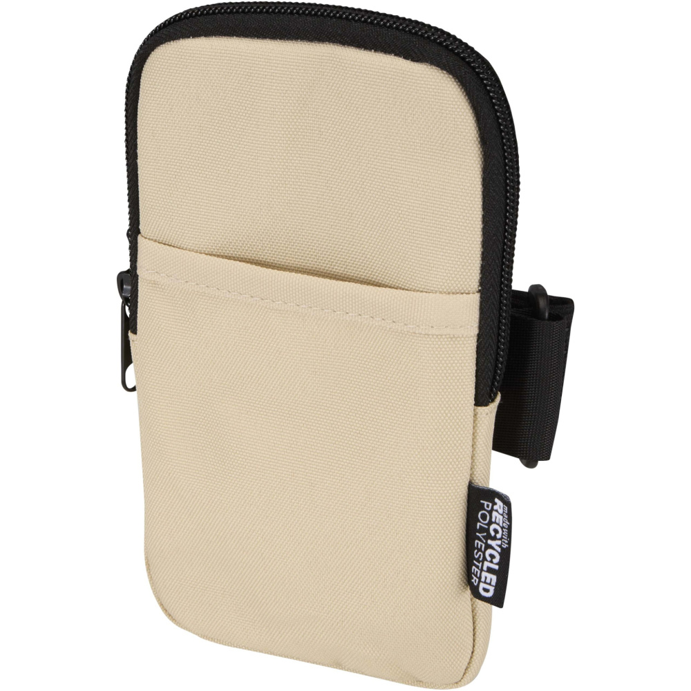 Logotrade promotional product picture of: Byron GRS recycled bottle pouch