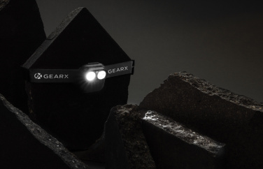 Logo trade promotional products picture of: Gear X RCS rPlastic head torch with motion sensor