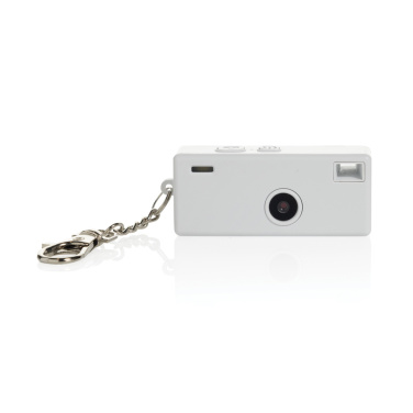 Logo trade promotional gifts picture of: Cliq it RCS recycled Keychain Camera