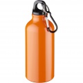 Oregon 400 ml alumiiniumist veepudel karabiiniga, Oranž