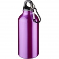 Oregon 400 ml alumiiniumist veepudel karabiiniga, Lilla
