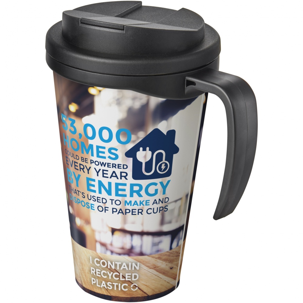 Logo trade reklaamkingi pilt: Brite-Americano® Grande 350 ml kruus lekkekindla kaanega