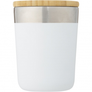 Logotrade firmakingituse foto: Lagan 300 ml roostevabast terasest termostops bambusest kaanega