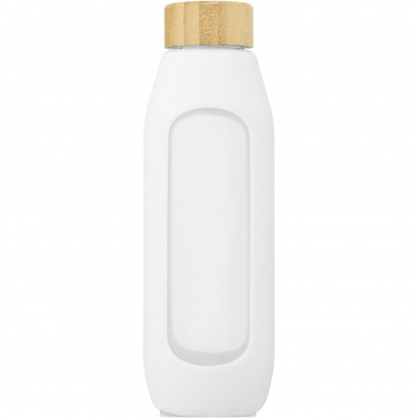 Logo trade ärikingi pilt: Tidan 600 ml borosilikaatklaasist pudel silikoonkäepidemega