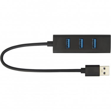 Logo trade reklaamtoote pilt: ADAPT alumiiniumist USB 3.0 jaotur