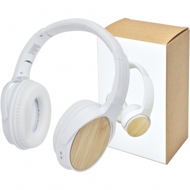 Logotrade meene foto: Athose bambusest Bluetooth® kõrvaklapid mikrofoniga