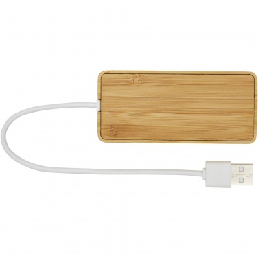 Logotrade reklaamkingituse foto: Tapase bambusest USB-jaotur