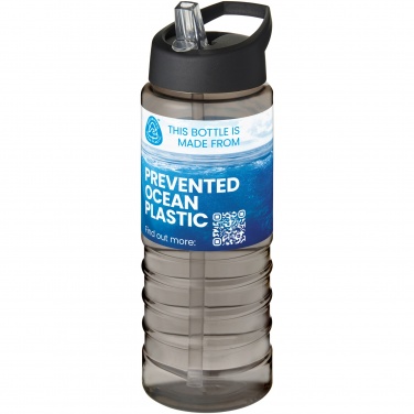 Logo trade reklaamkingi pilt: H2O Active® Eco Treble 750 ml tilaga kaanega spordipudel 