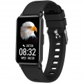 Prixton AT806 multisport nutikell koos GPS-iga, Täiesti must