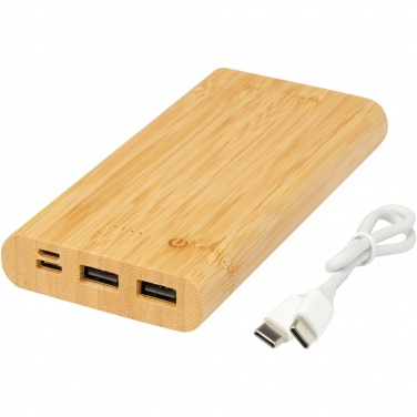 Logotrade reklaamkingi foto: Tulda 10 000 mAh bambusest akupank