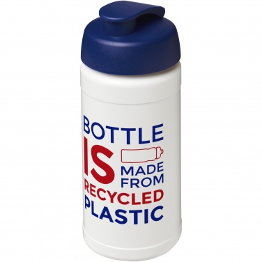 Logo trade reklaamtoote pilt: Baseline 500 ml ümbertöödeldud spordipudel koos keeratava kaanega