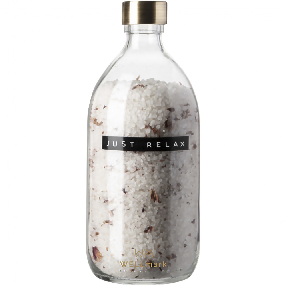 Logotrade reklaamkingitused pilt: Wellmark Just Relax 500 ml vannisool – roosilõhn