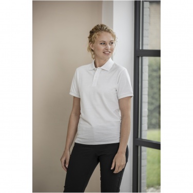 Logotrade meened pilt: Emerald lühikeste varrukatega unisex Aware™ taaskasutatud polo