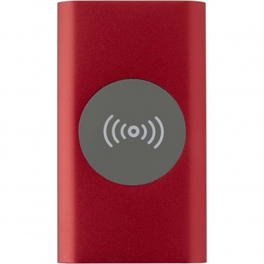 Logo trade reklaamkingituse pilt: Juice 4000 mAh Type-C taaskasutatud alumiiniumist juhtmevaba toitepank 