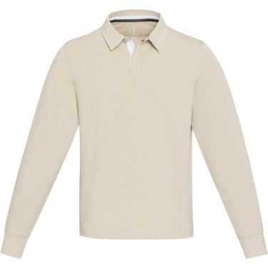 Logo trade firmakingituse pilt: Clyde unisex orgaaniline ragbi polo dressipluus