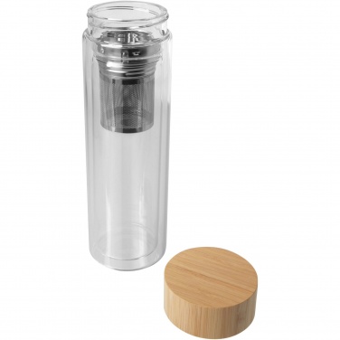 Logotrade meened pilt: Bailey 400 ml borsilikaatklaasist infusioonipudel bambusest kaanega