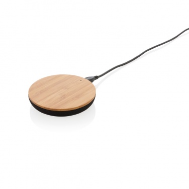 Logo trade reklaamtoote pilt: Bamboo X 5W juhtmevaba laadija
