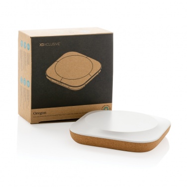 Logo trade meene pilt: Oregon RCS taaskasutatud plastist ja korgist 10 W juhtmevaba